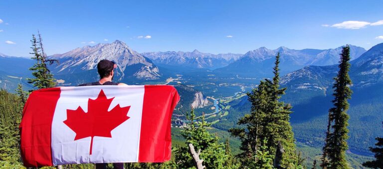 canada-flag-mountain-people